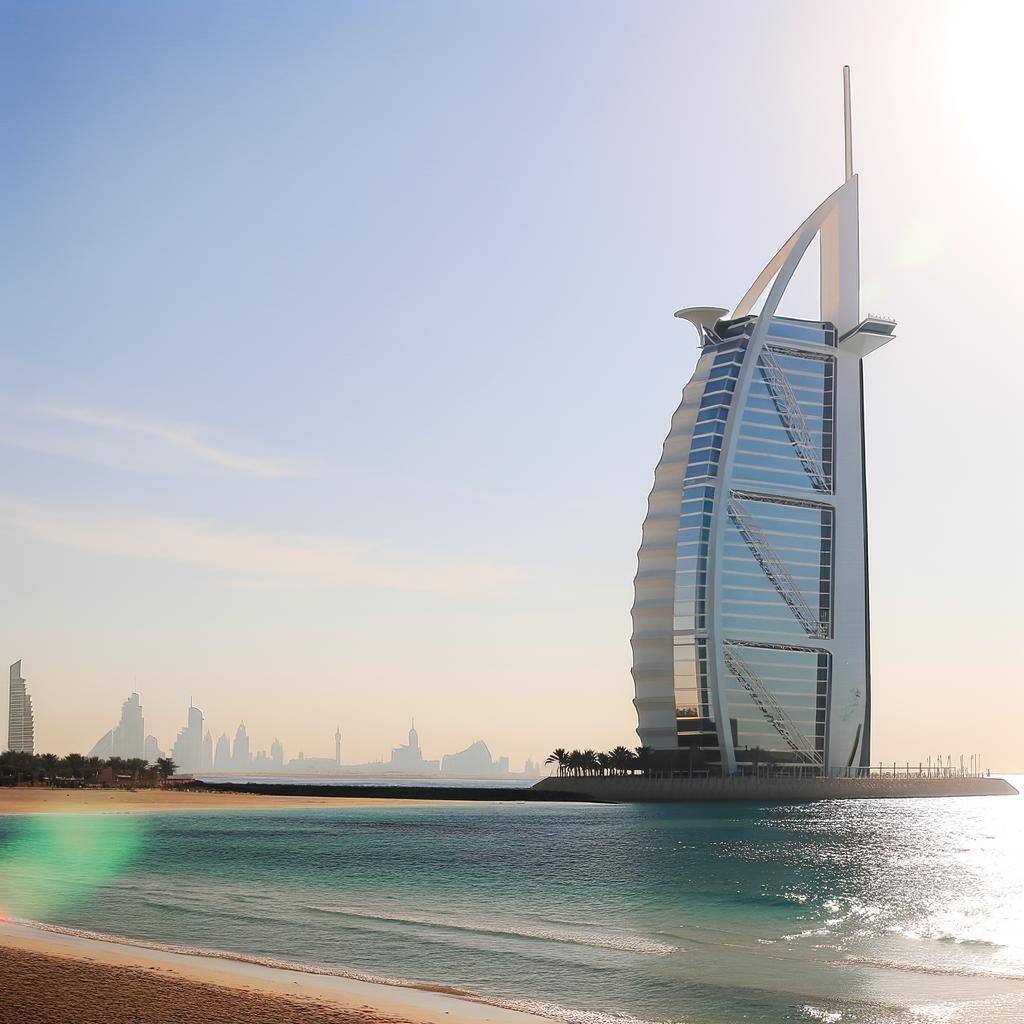 01.Burj Al Arab, Dubai Luxury Hotel