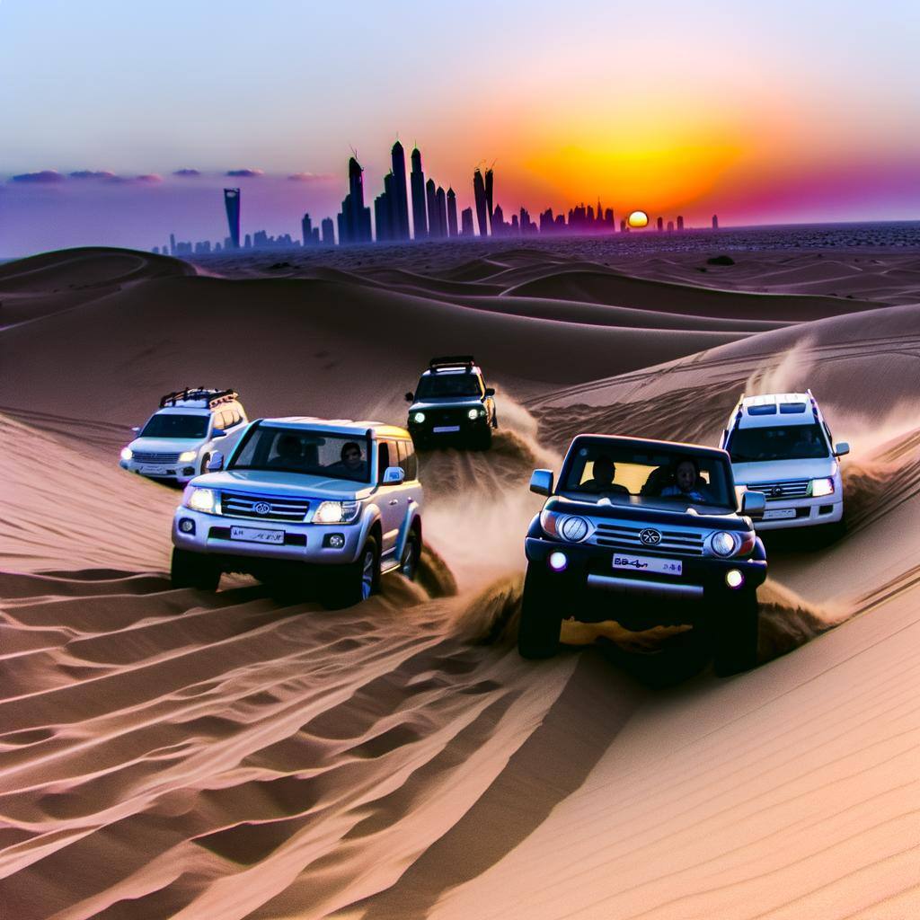 1. Dune Bashing in Dubai, Desert Adventure