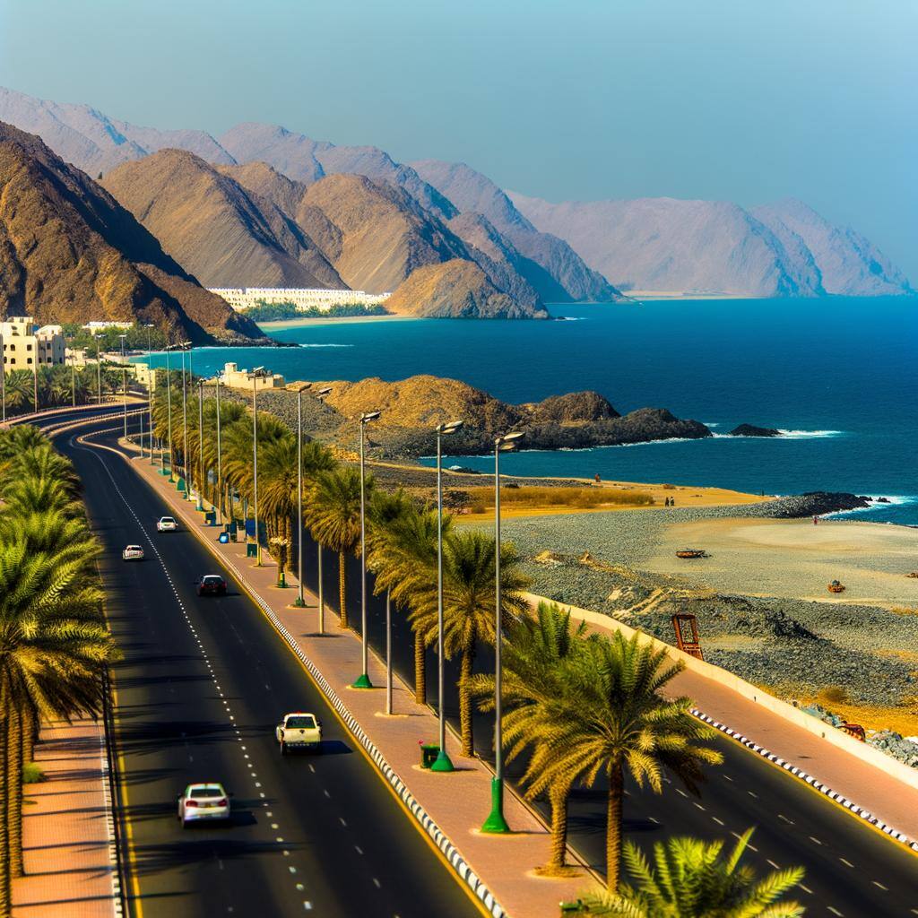 3. Fujairah Coastal Drive