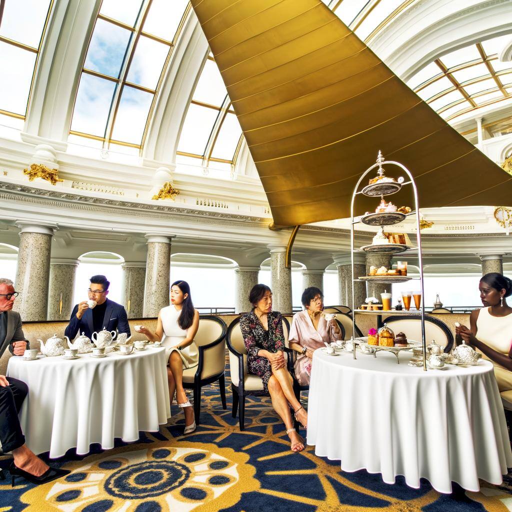 6. High Tea at the Burj Al Arab