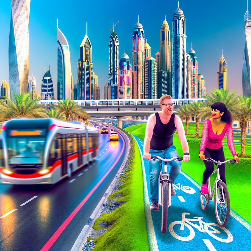 6. Use Public Transport and Cycling Paths in dubai