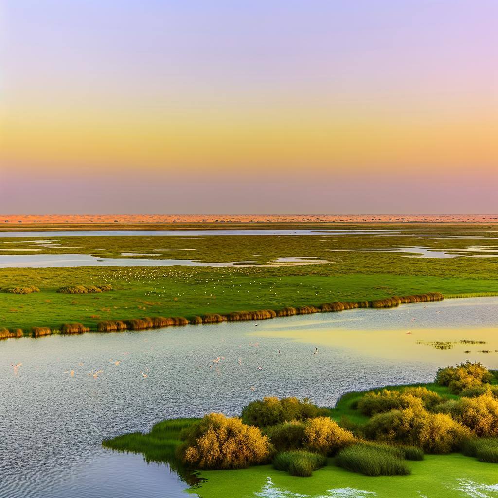 Al Wathba Wetland Reserve in Abu Dhabi, Nature Reserve