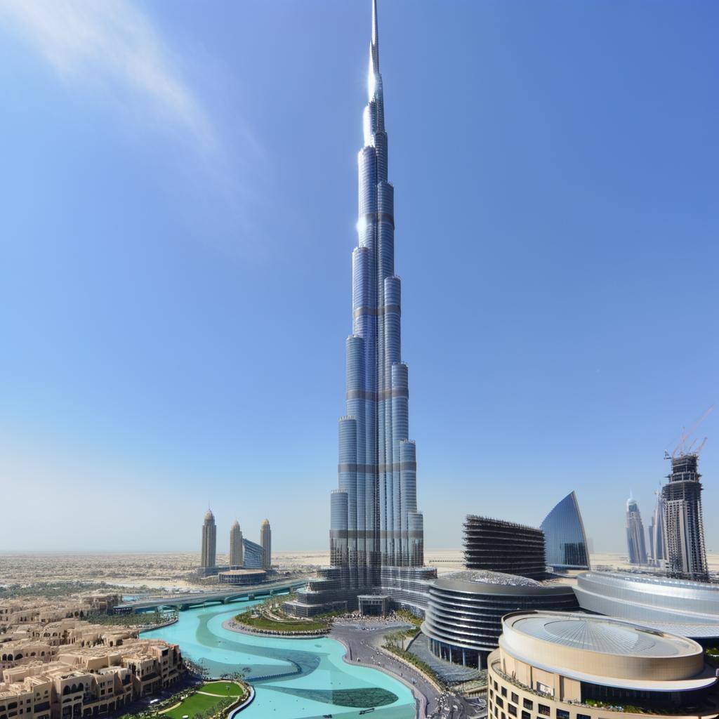 burj khalifa in dubai