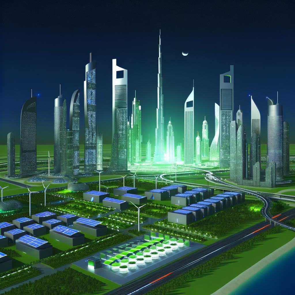 sustainability city in dubai, Green Buildings